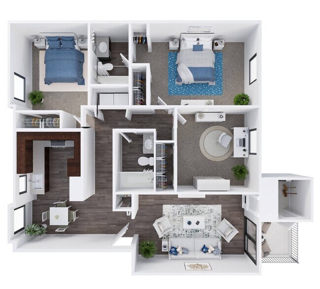 The Washington HH302 floor plan